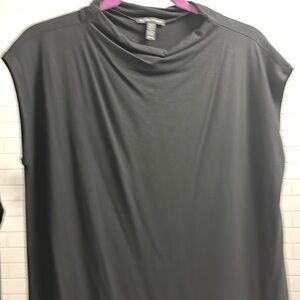 Eileen Fisher slight cowl neck tunic top, Size M